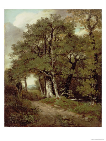 Wooded Path Constable Print